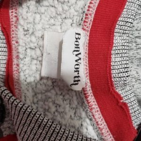 50% off vintage embroidered rose crew neck - Picture 4 of 8